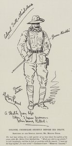 チスホルム大佐の死の直前 作： Melton Prior